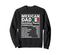 Messicano papà Fatti nutrizionali El Jefe Fathers Day Humor Messico Felpa