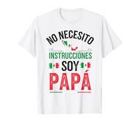 Messicano papà Outfit Idea in Spagnolo per Uomini Padri Ispanici Maglietta