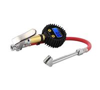 Messicatore di Pressione del Pneumatico, Attaccamento del Compressore dell'Aria Pompa del Pneumatico per Pneumatici per Pneumatici W/Accessori per Auto del Tester Digitale Universali per