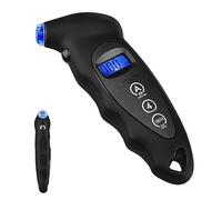 Messicatore Di Pressione Digitale - Manometro Per I Pneumatici | Flammatore Di Pneumatici Da 150 Psi | LCD Display Readlight Automotive PSI Checker | 4 Impostazioni Strumento Di Pressione Motociclisti