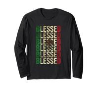 Messico, Bandiera Messicana, Benedetto, Grunge, Messico Maglia a Manica