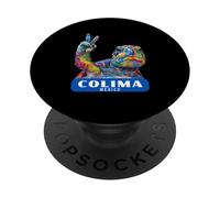Messico Colima Ricordo / Colima PopSockets PopGrip Adesivo