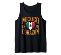 Messico en Mi Corazon Orgoglio Messicano Canotta