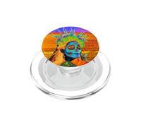 Messico Holiday Life Death Family Equinozio Azteco Rosso & Bianco PopSockets PopGrip per MagSafe