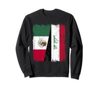Messico Iraq Mezza Bandiera Messico Iraq Maglia Irachena Felpa