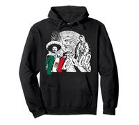 Messico - Orgoglio Messicano - Vergine di Guadalupe e Storia Felpa con Cappuccio