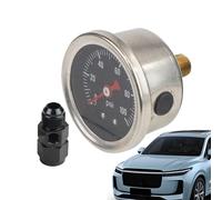 Messicuggio di pressione 'olio - Messicatore di pressione del carburante per auto | Pressioni Valuta la visualizzazione | Oli 0-100psi push Tester Misura Kit di misura | Strumento manometro di pro