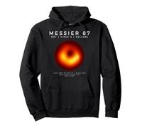 Messier 87 Blackhole in Luce polarizzata Felpa con Cappuccio