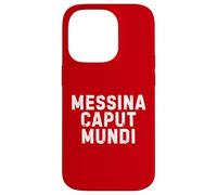 Messina Caput Mundi Città Simpatica Uomo Donna Bambino Custodia per iPhone 14 Pro