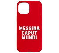 Messina Caput Mundi Città Simpatica Uomo Donna Bambino Custodia per iPhone 15