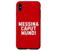 Messina Caput Mundi Città Simpatica Uomo Donna Bambino Custodia per iPhone XS Max