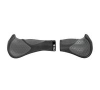 VELO Messingschlager Altro 410467 Manici anatomici per Manubrio Bicicletta, 135/92 mm, Colore Nero