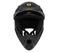 Messingschlager Casco integrale per bicicletta Mighty Fall Out, unisex, Fall Out, nero, 53-56 cm