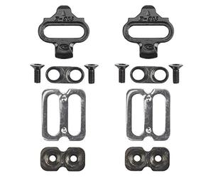 Messingschlager EXUSTAR 4015493310228, TACCHE Pedali E-C05F SPD COMPATIBILI Unisex Adulto, Nero, Unica