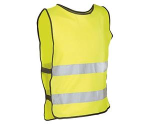 Messingschlager M Wave Gilet di Sicurezza, Unisex, 120916, Giallo, Piccola/Media