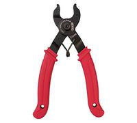 Messingschlager Winora w 2368813501-Lucchetti a Catena per Bicicletta, Unisex Adulto, Nero/Rosso, Taglia Unica