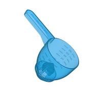 Messlöffel-Trichter - 13cm Transparente Dosierhilfe Für Pulver | 2-in-1 Küchenmesslöffel Mit Nivelliermarkierung Für Kaffee Protein Backen Kochen, Trichter Für Camping & Haushalt, Robustes ABS