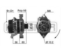 MESSMER Alternatore Generatore 100A 14V Per Opel Corsa B 1.4i 1.4 Si 1.6i 16V