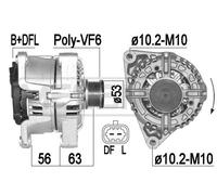 Messmer Alternatore Generatore 100A 14V Per Opel Meriva B Monovolume