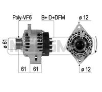 MESSMER Alternatore Generatore 130A 14V per Opel Zafira B 1.9 CDTI 1.6