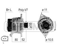 MESSMER Alternatore Generatore 140A 14V per Fiat Ducato Pritsche/Telaio