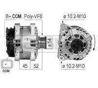 Alternatore marca ERA 210717A tensione 14 volt ampere 150-CITROEN FIAT VOLVO