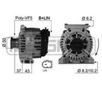 MESSMER Alternatore Generatore 150A 14V per Mercedes-Benz B 180 CDI