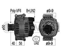 MESSMER Alternatore Generatore 150A 14V Per Mercedes-Benz Classe C T-Modello E