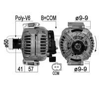 MESSMER Alternatore Generatore 180A 14V per Mercedes-Benz E-Klasse CLS 500