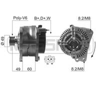 MESSMER Alternatore Generatore 85A 14V Per VW Golf III 1.6 1.8 2.0 1.9 TDI