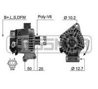 MESSMER Alternatore Generatore 90A 14V per Ford Fuoco Torneo 1.6 16V