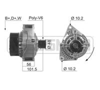 MESSMER Alternatore Generatore 90A 14V Per Mercedes-Benz C-Class 200 E