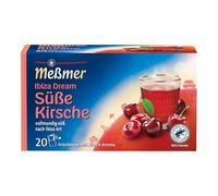 Meßmer Ländertee Ibiza Dream | Tè alla frutta con aroma di ciliegia | 20 bustine | dolce e corposo