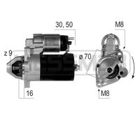 MOTORINO AVVIAMENTO COMPATIBILE Smart Cabrio (2000->) 0,8 - 30kw 41cv cdi