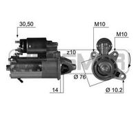 MESSMER Starter 1.1 KW Adatto Per Ford Focus Turnier 1.8 16V 2.0 ST170 220414A