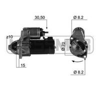 MESSMER Starter 1.25 KW Adatto Per Mercedes-Benz B-Class A-Class 220442