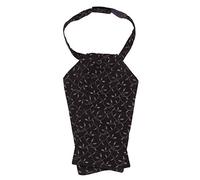 9193W cravatta ascot uomo nodo fisso MESSORI black silk ascot tie fixed knot man