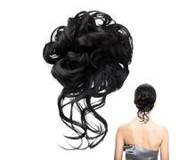 Messy Bun Hair Piece, Claw Clip Hair Extension, Volumizing Ponytail Holder, Quick & Easy Updo Styling, Natural Look Hairpiece, For Weddings, Parties, Casual Events