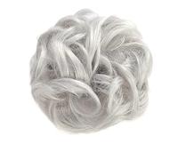 Messy Bun Hair Piece Curly Wavy Scrunchy Donut Chignon Hairpiece for Women Messy Bun Hair Extensions Synthetic Hair Bun Elastic Band Scrunchies Updo Ponytail Highlight Ponytail Extension Claw (Color