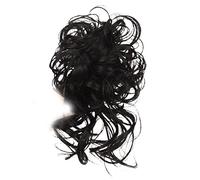 Messy Bun Hair Pieces Ricci Ondulati Chignon Scrunchie per Donne Messy Bun Hair Piece Tousled Updo Chignon Extension Elastico per Capelli Capelli P(8