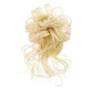 Messy Bun Hair Pieces Ricci Ondulati Chignon Scrunchie per Donne Messy Bun Hair Piece Tousled Updo Chignon Extension Elastico per Capelli Capelli P(5