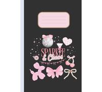 Messy Coquette Cornell Notebook: Pink Aesthetic with Cute Bows, Ribbons, Hearts & Doodles