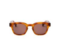 MESSYWEEKEND, ,Accessories ,unisex ,Marrone ,ONE SIZE Austin Havana Brown Occhiali da sole