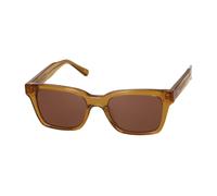 MESSYWEEKEND, ,Accessories ,unisex ,Marrone ,ONE SIZE Occhiali da Sole Rettangolari Classici