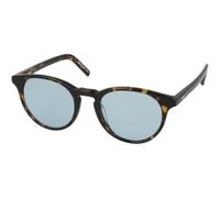 MessyWeekend Occhiali da sole unisex per adulti, marrone scuro, OS
