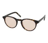 MessyWeekend Occhiali da sole unisex per adulti, marrone scuro, OS