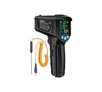 MESTEK -50-800 Termometro Digitale Termometri A Infrarossi Pirometro Senza Contatto Misuratore di Temperatura Laser da Cucina Igrometro C