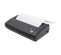 mesterth Stampante Per Stencil Per Tatuaggio, A4 Stampante Stampante Stampante, Stampante A Stampante, Leggero E Portatile Adatto Per Carta A4, 100-240V/50-60HZ, Alta Risoluzione, Nero