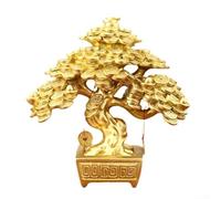 Mestiere della resina di stile cinese dell'albero dei soldi per la decorazione estetica del portico domestico per l'energia positiva