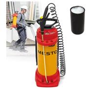 MESTO FERROX PLUS 10 Spruzzatore ad alta pressione, 10 l, con faretra MESTO | Spruzzatore a pressione 6 bar | Flacone a pompa per prodotti chimici addominali | Spruzzatore a pressione industriale